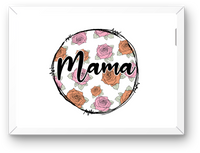 Thumbnail for Mama Floral Roses Wall Art | Watercolor Mom Script Print | Mother's Day Gift