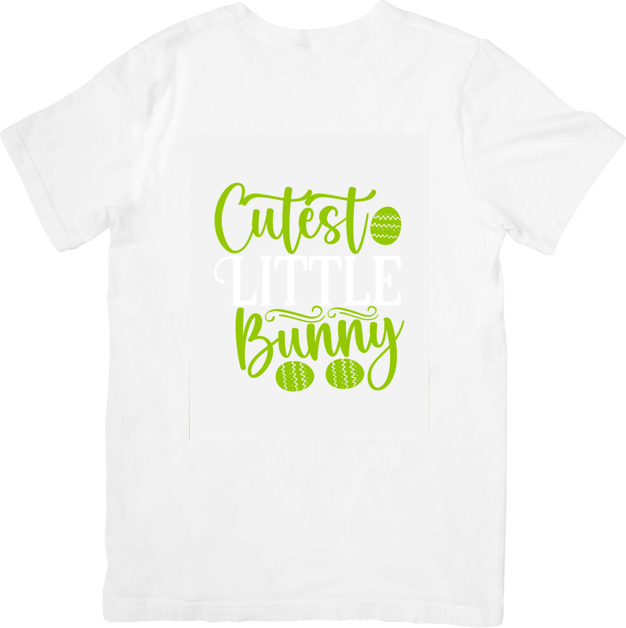 Cutest Little Bunny T-Shirt | Cute Easter Holiday Graphic Tee | Kids Gift