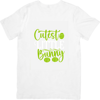 Thumbnail for Cutest Little Bunny T-Shirt | Cute Easter Holiday Graphic Tee | Kids Gift