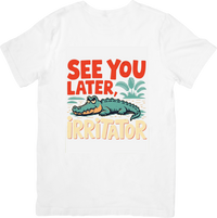 Thumbnail for See You Later Irritator Alligator T-Shirt | Funny Retro Animal Graphic Tee